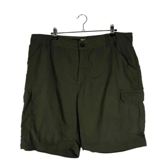 Cabela's Hunter Green Classic Fit Cargo Outdoor Shorts 36 - Picture 1 of 5